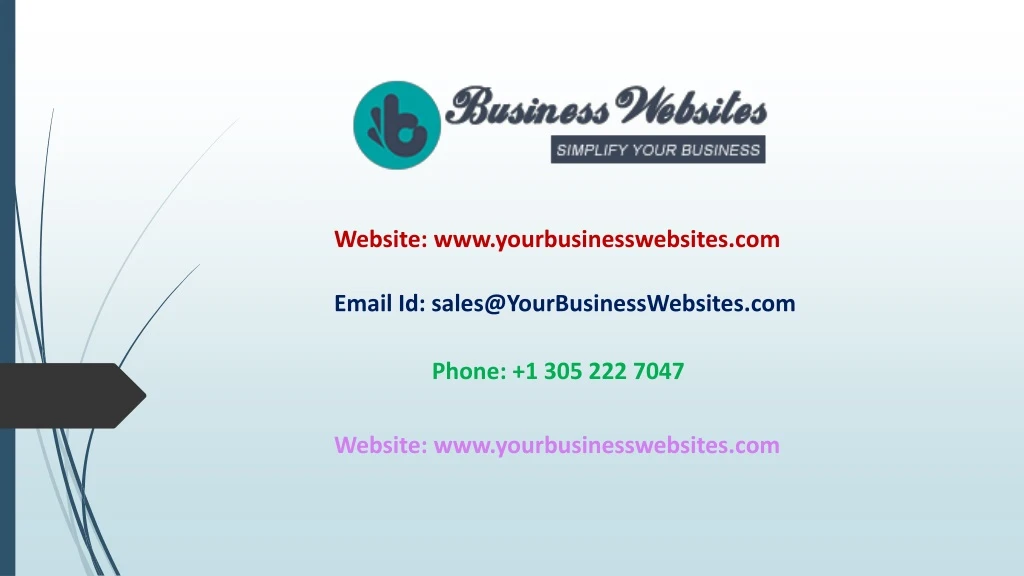 website www yourbusinesswebsites com