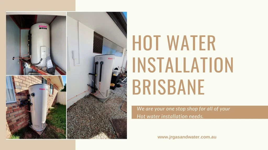 hot water installation brisbane