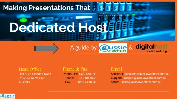 How a Dedicated Hosting Is Make an Impact in Your Business?