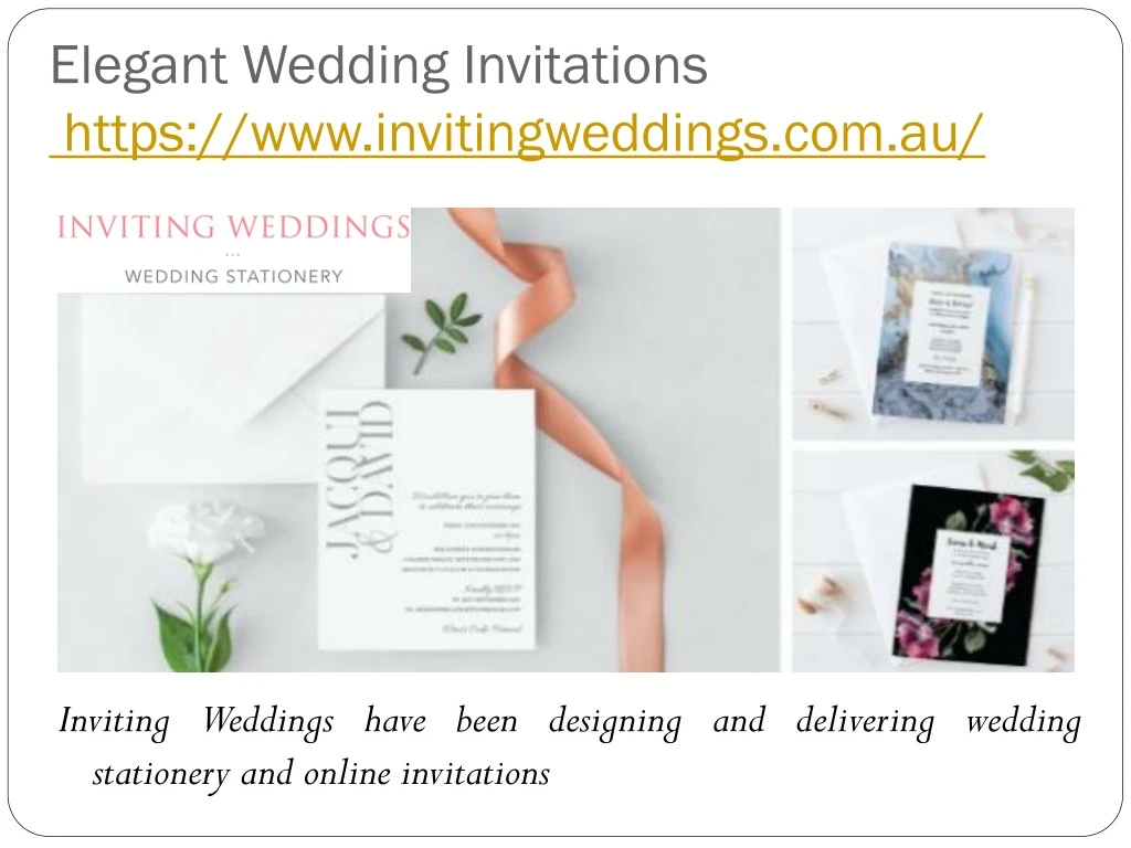 elegant wedding invitations https www invitingweddings com au