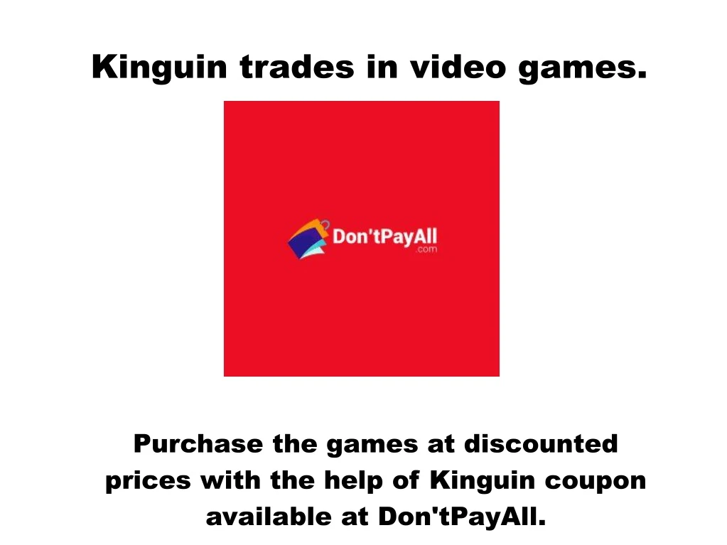 kinguin trades in video games