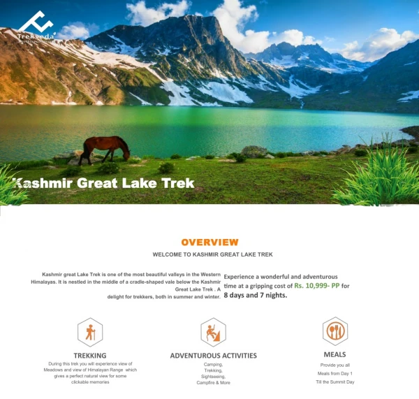 kashmir great lakes - Trek in Kashmir
