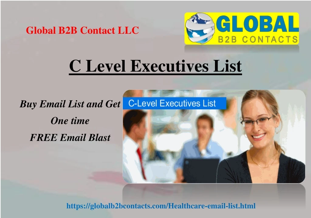c level executives list