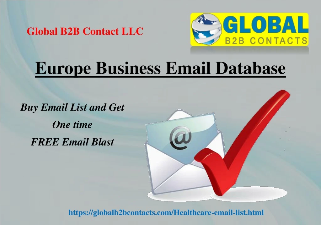 europe business email database