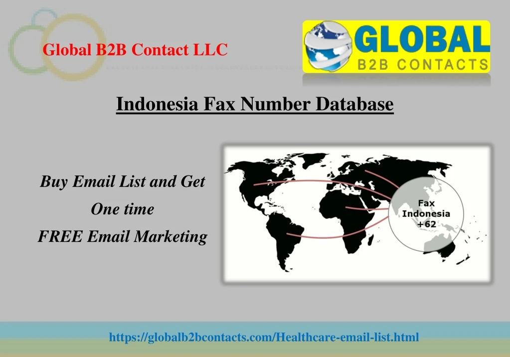 indonesia fax number database