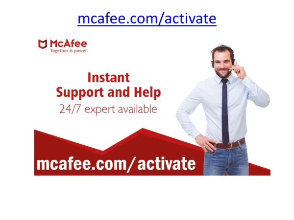 McAfee Activate | Download, Install and activate McAfee - mcafee.com/activate