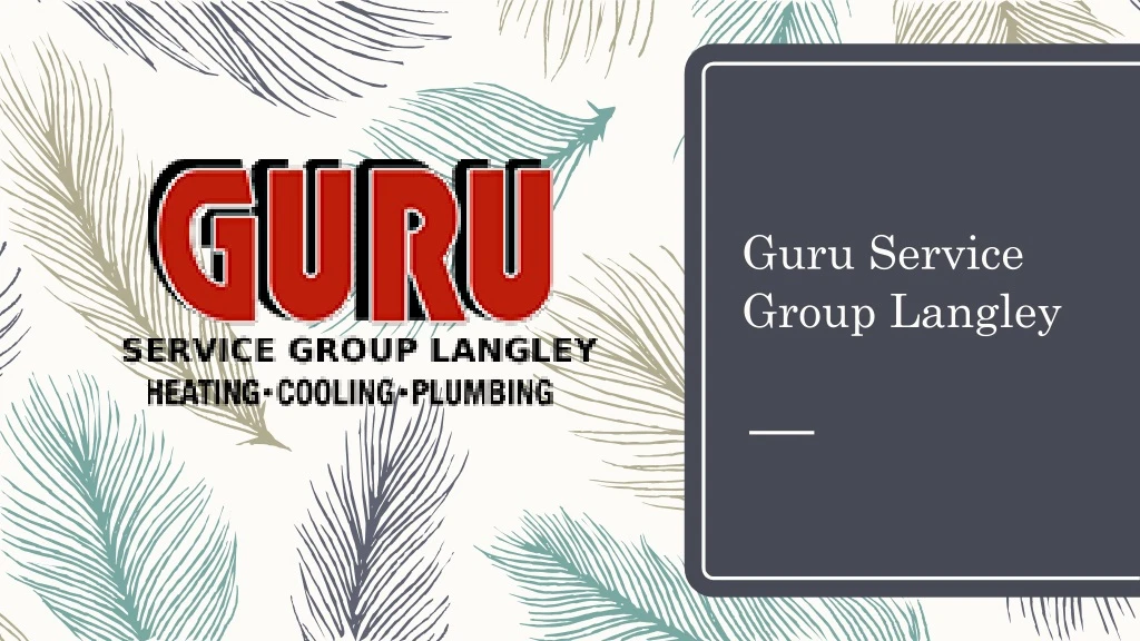 guru service group langley