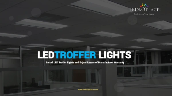 LED Troffer 2X4 For Stunning Illumination & Long Lasting