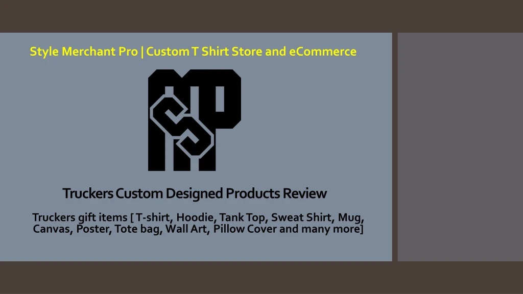truckers custom designed products review