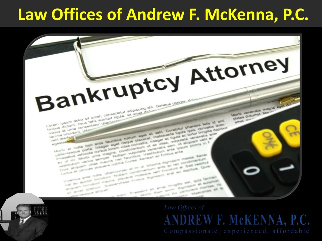 law offices of andrew f mckenna p c