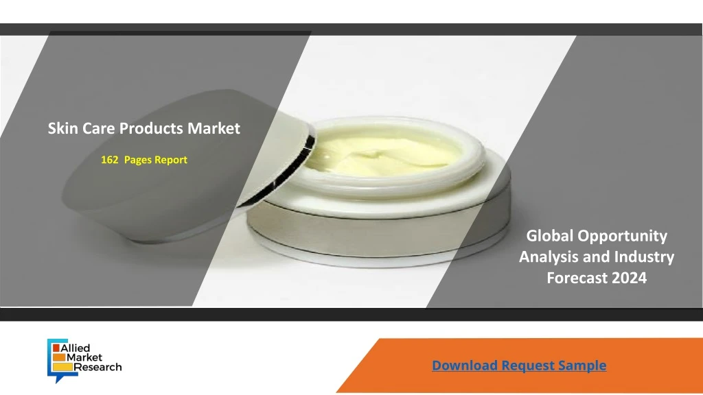 skin care products market 162 pages report