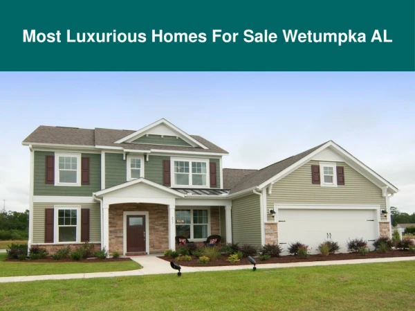 Most Luxurious Homes For Sale Wetumpka AL