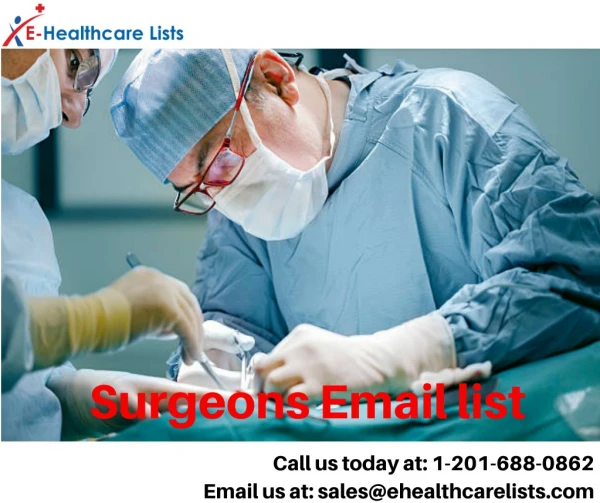 Surgeons Email List in USA
