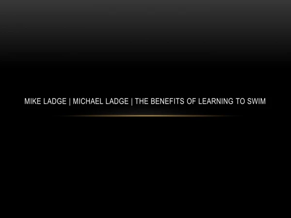 Michael Ladge | Mike Ladge