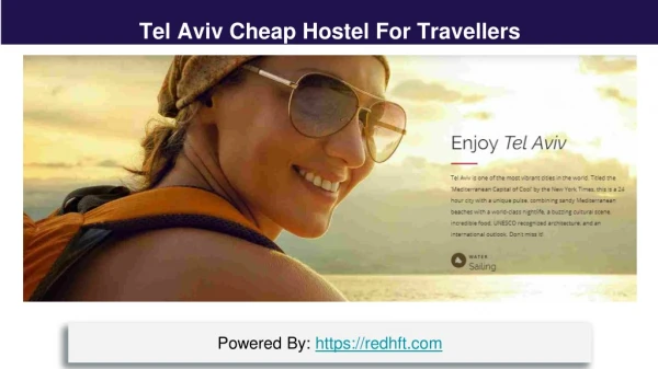 Tel Aviv Cheap Hostel For Travellers