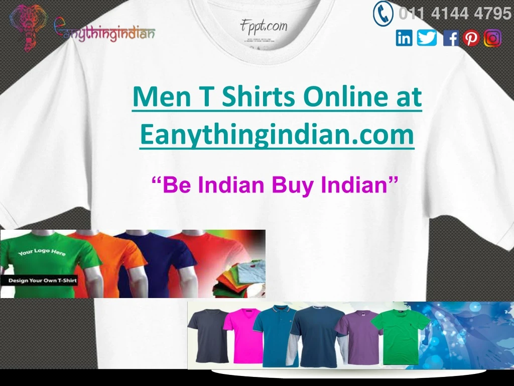 men t shirts online at eanythingindian com
