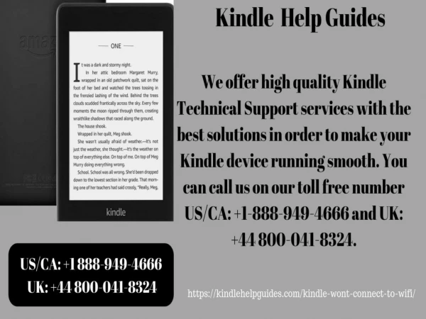 Kindle Customer Service| Fix Kindle Won't Connect To Wi-Fi