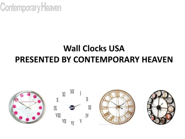 Modern Large Illuminated Wall Clock Lights USA