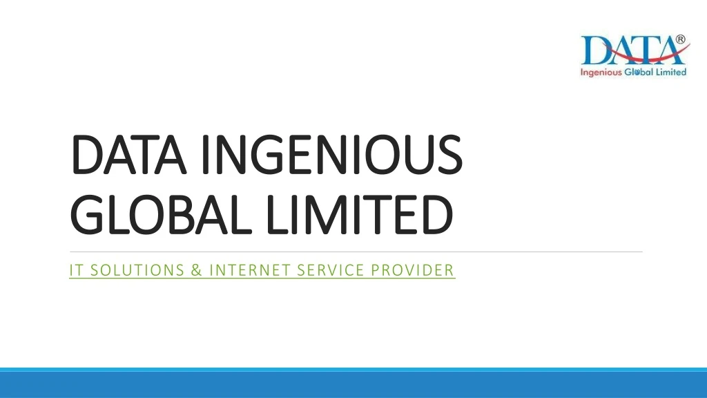 data ingenious global limited
