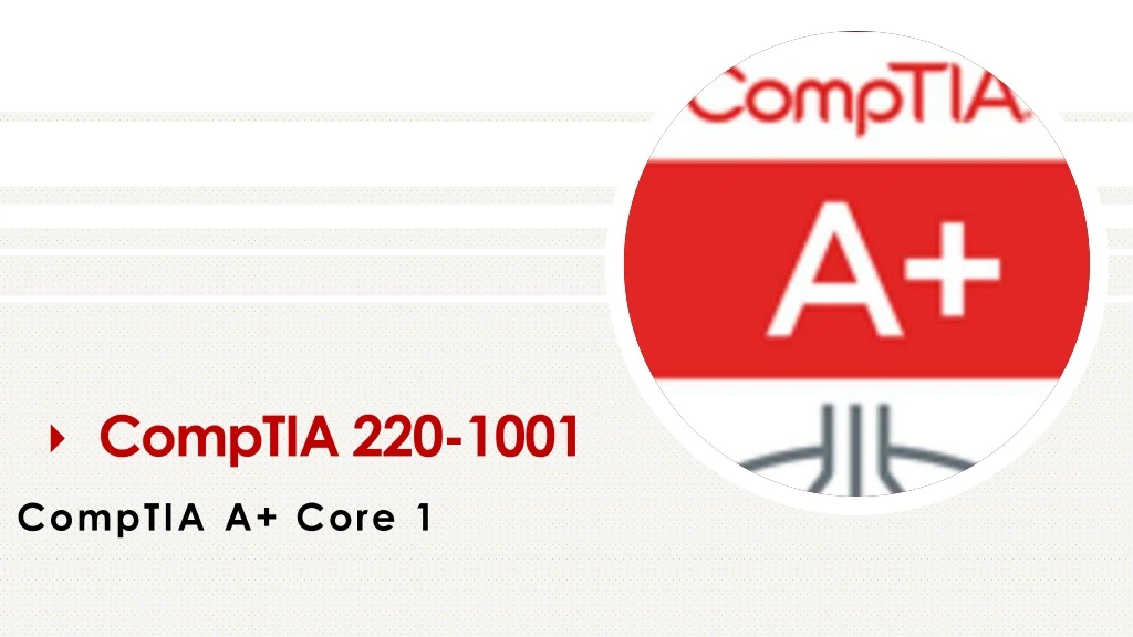 comptia 220 1001