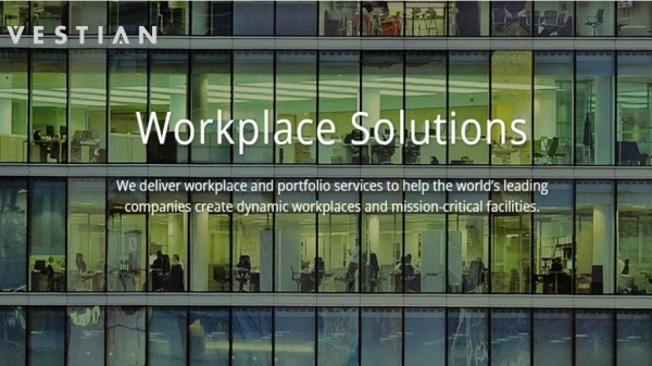 Vestian Global Workplace Solutions - Global Commercial Real Estate