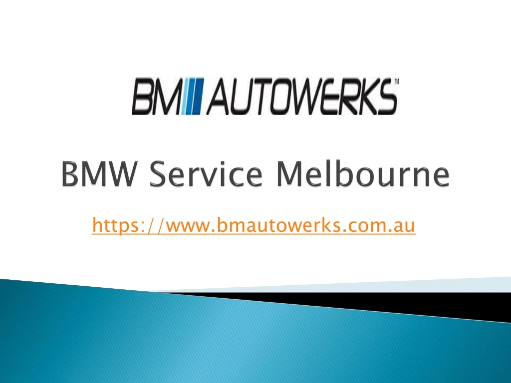 bmw service melbourne