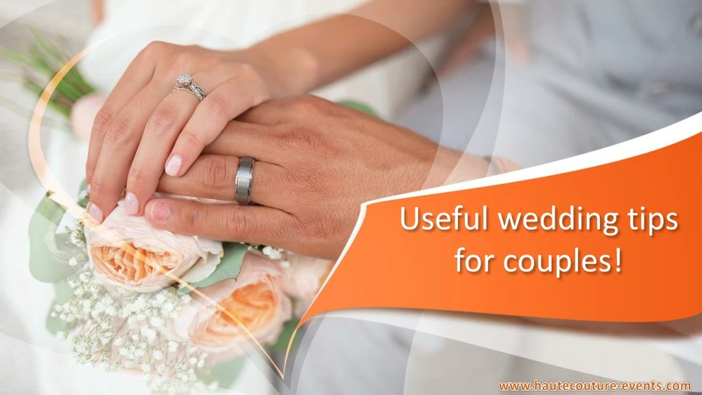 useful wedding tips for couples