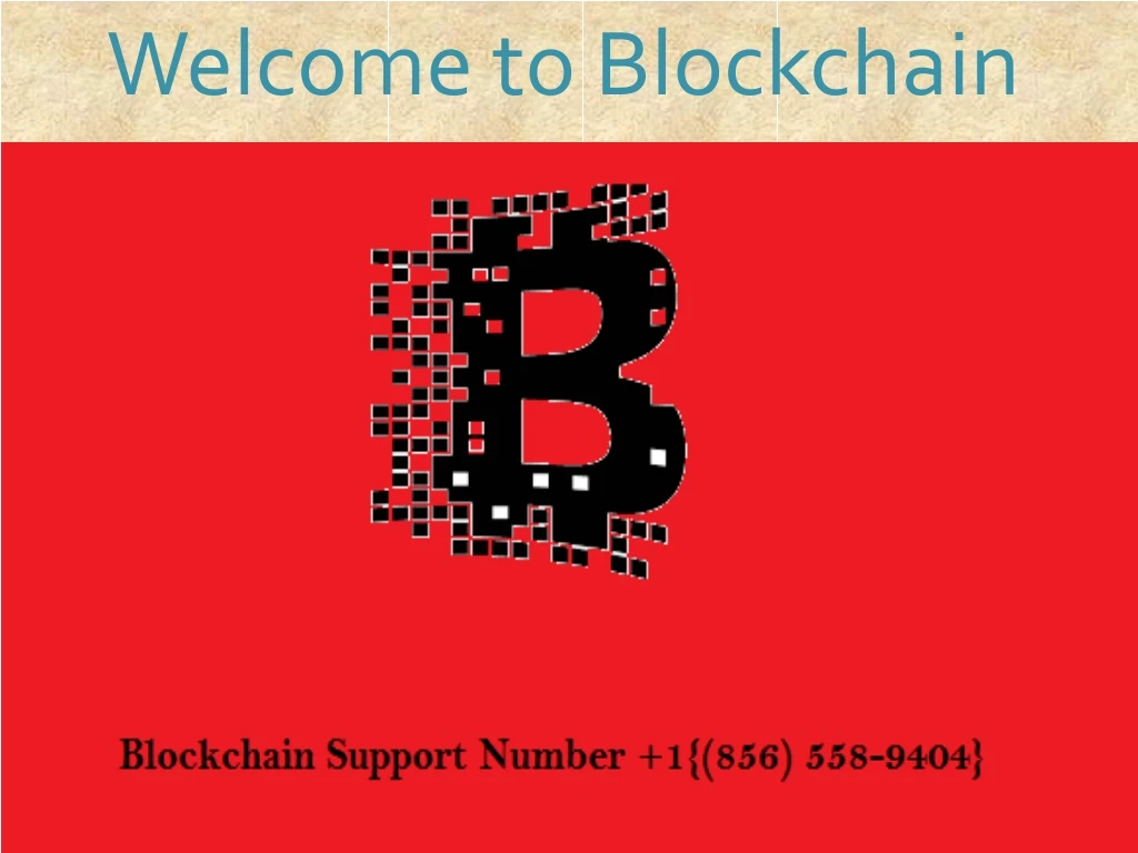 welcome to blockchain