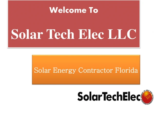 Solar Energy Services in Florida