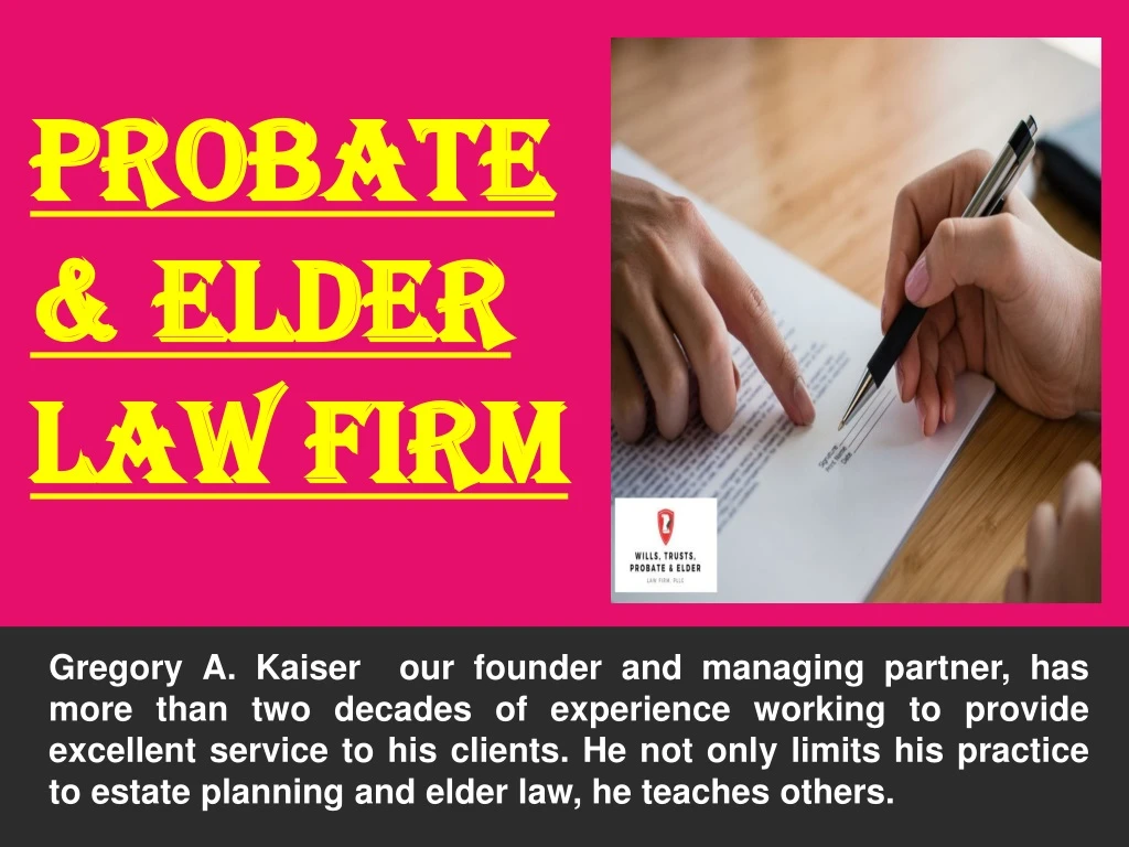 probate probate elder elder law firm law firm
