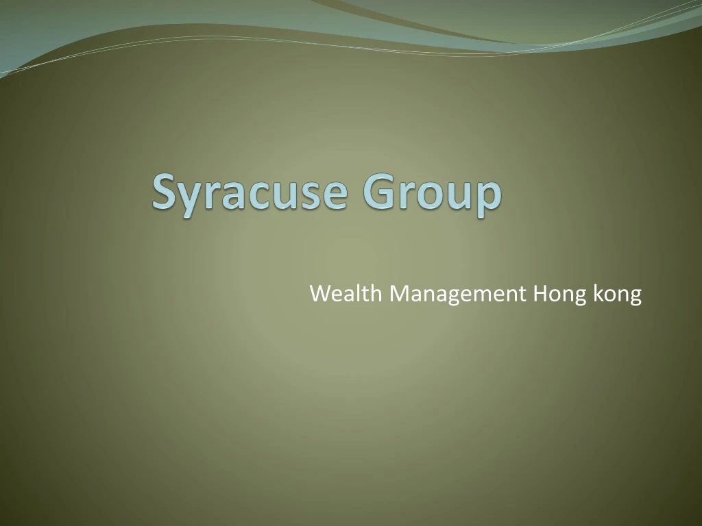 syracuse group