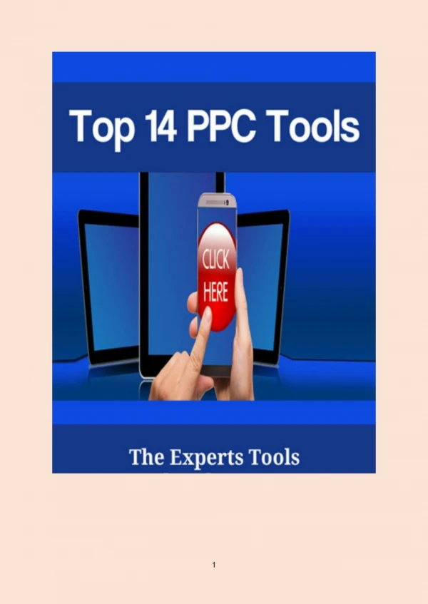 Top 14 PPC Tools