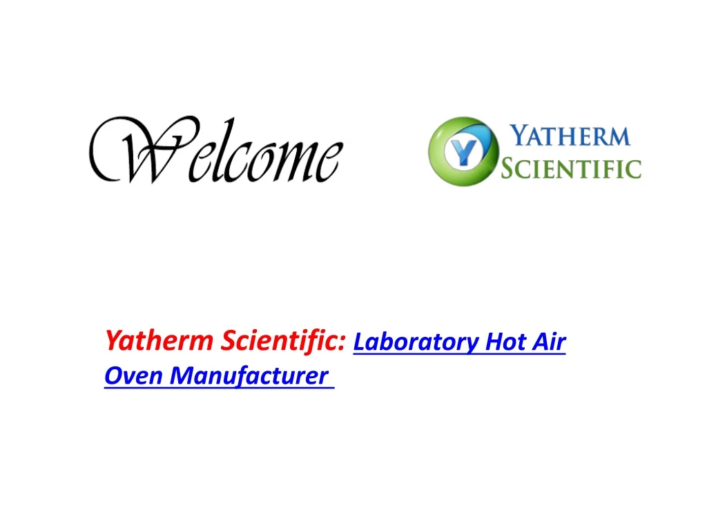 yatherm scientific laboratory hot air oven