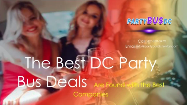 DC Party Bus Deals Are Found with the Best Companies