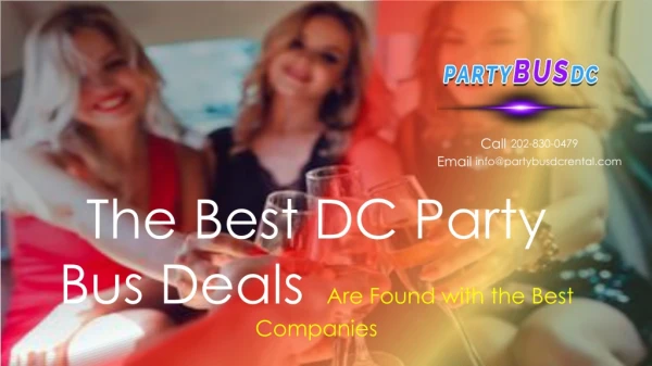 The Best DC Party Bus Deals Are Found with the Best Companies