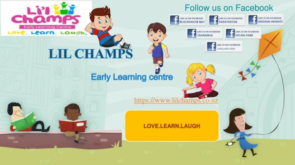 Lilchamps | Early Learning Centre | Montessori Child Care Centre