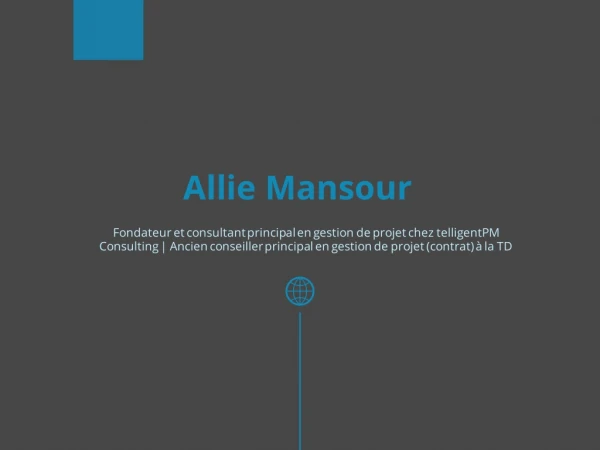 Allie Mansour - Diplômé de l'Université McGill