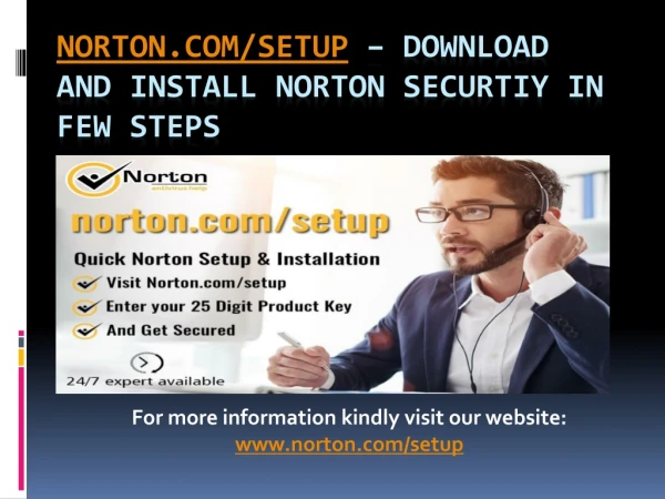 Norton Setup - Download or Install Norton