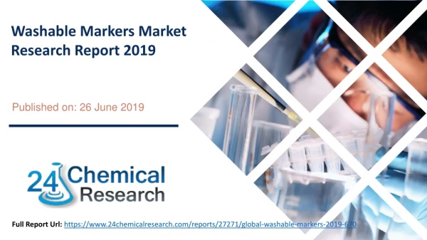 Washable Markers Market Research Report 2019