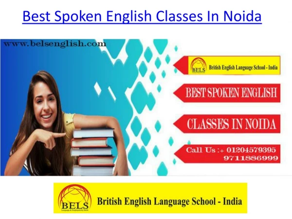 Best Spoken English Classes In Noida