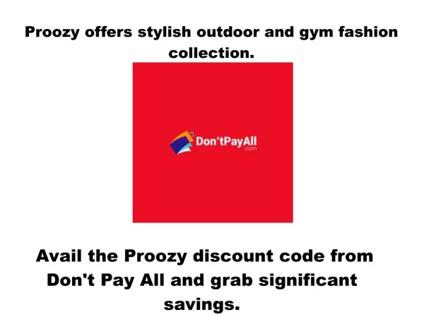 Ultimate Savings with Proozy Discount Code