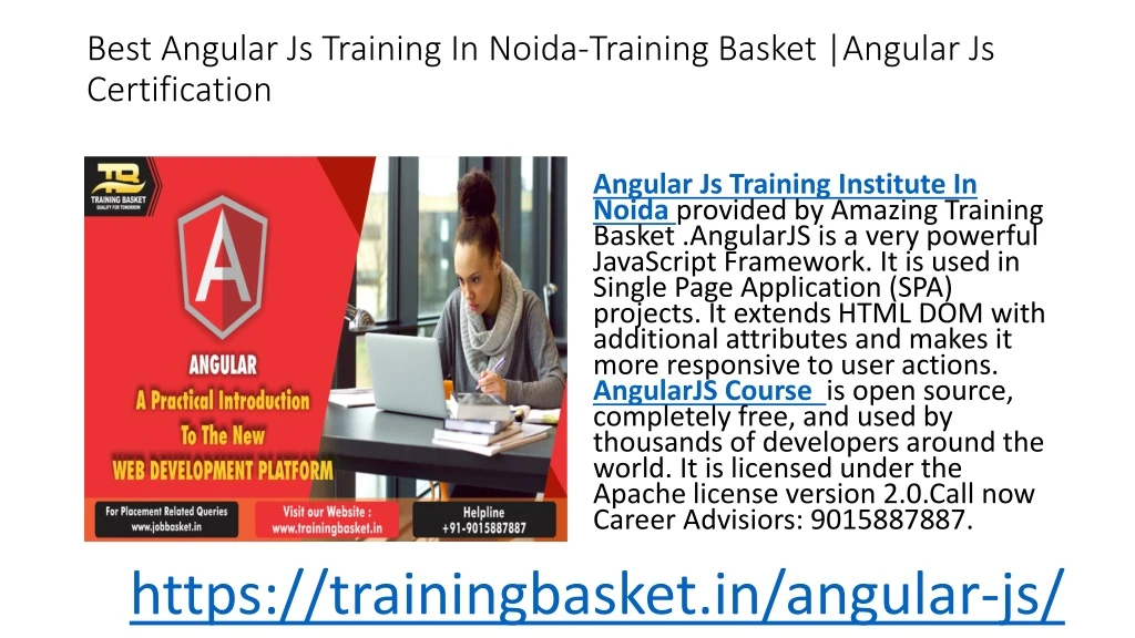 best angular js training in noida training basket angular js certification