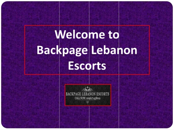 Ultimate Independent Lebanonescorts at Affordable Prices in Lebanon