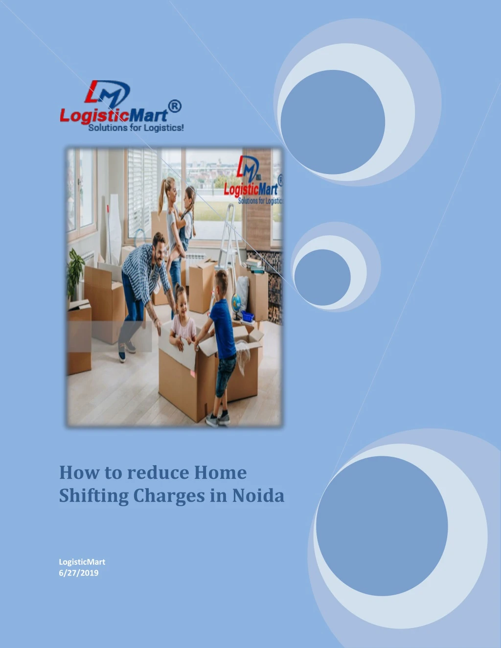 how to reduce home shifting charges in noida