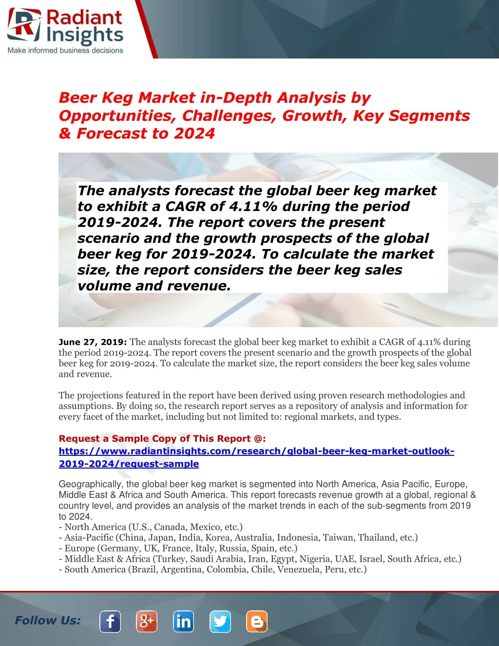 beer keg market in depth analysis