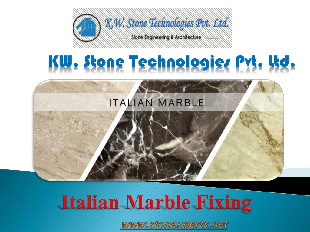 italian marble fixing