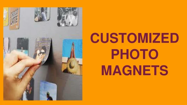 personalized Photo magnets