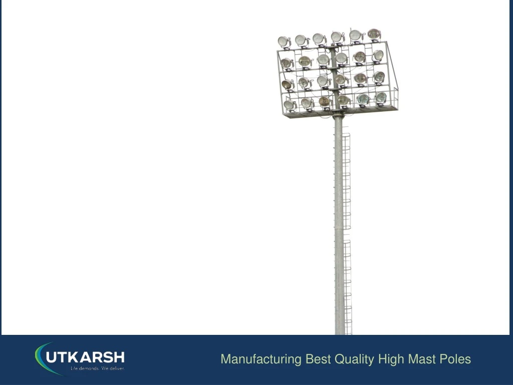 manufacturing best quality high mast poles