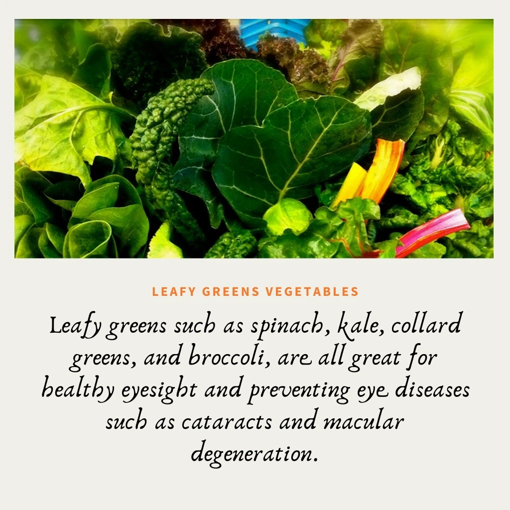 leafy greens vegetables