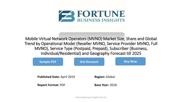 At 7.8% CAGR, Mobile Virtual Network Operators Market Size to Reach US$ 113.9 Bn by 2025